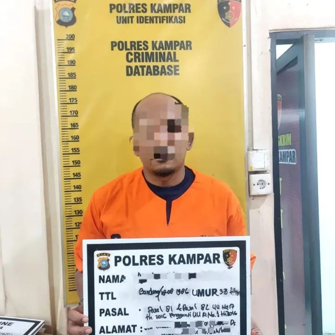Pelaku berinisial AI