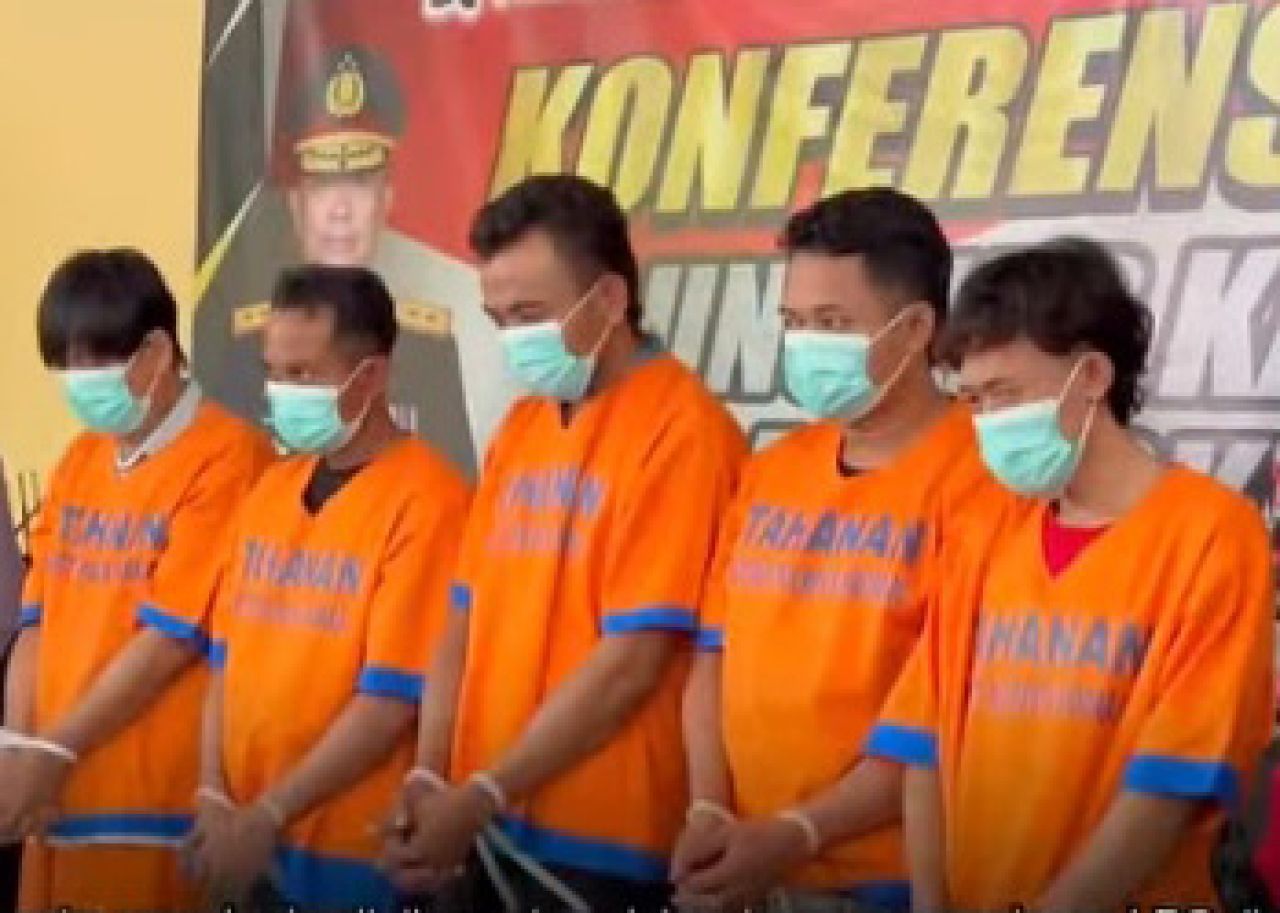 4 pelaku oplos LPG, salah satunya Hadi Nur Yasin