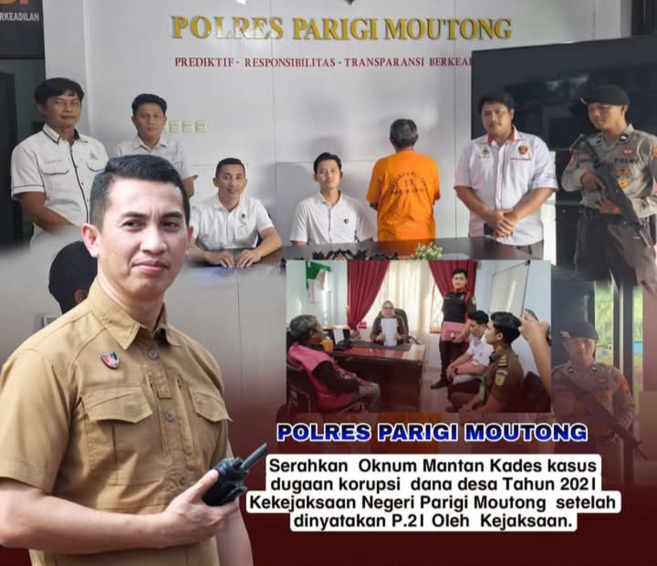 Penyerahan tersangka dan berkas perkara ke Kejaksaan