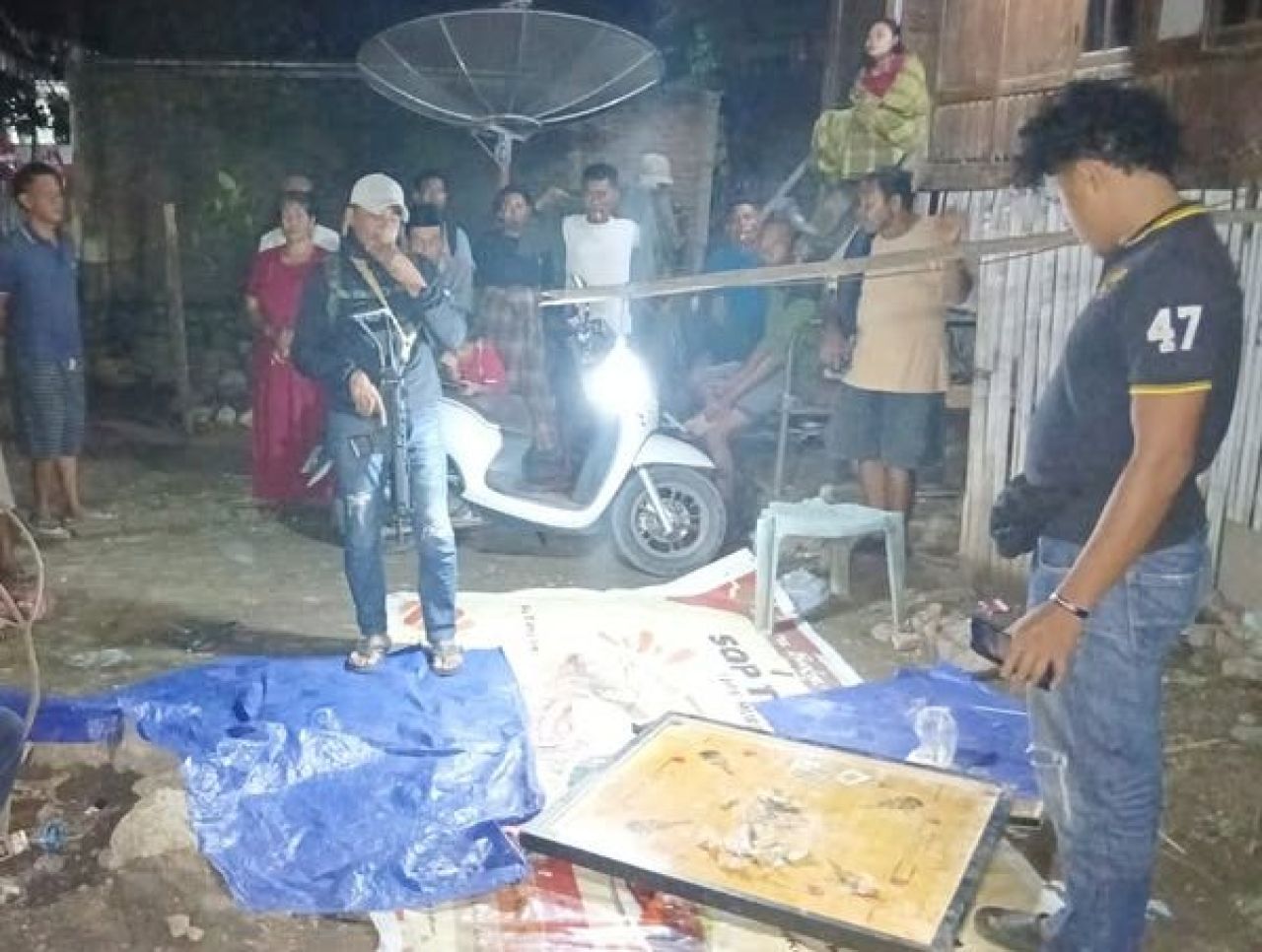 Praktik judi permainan karambol