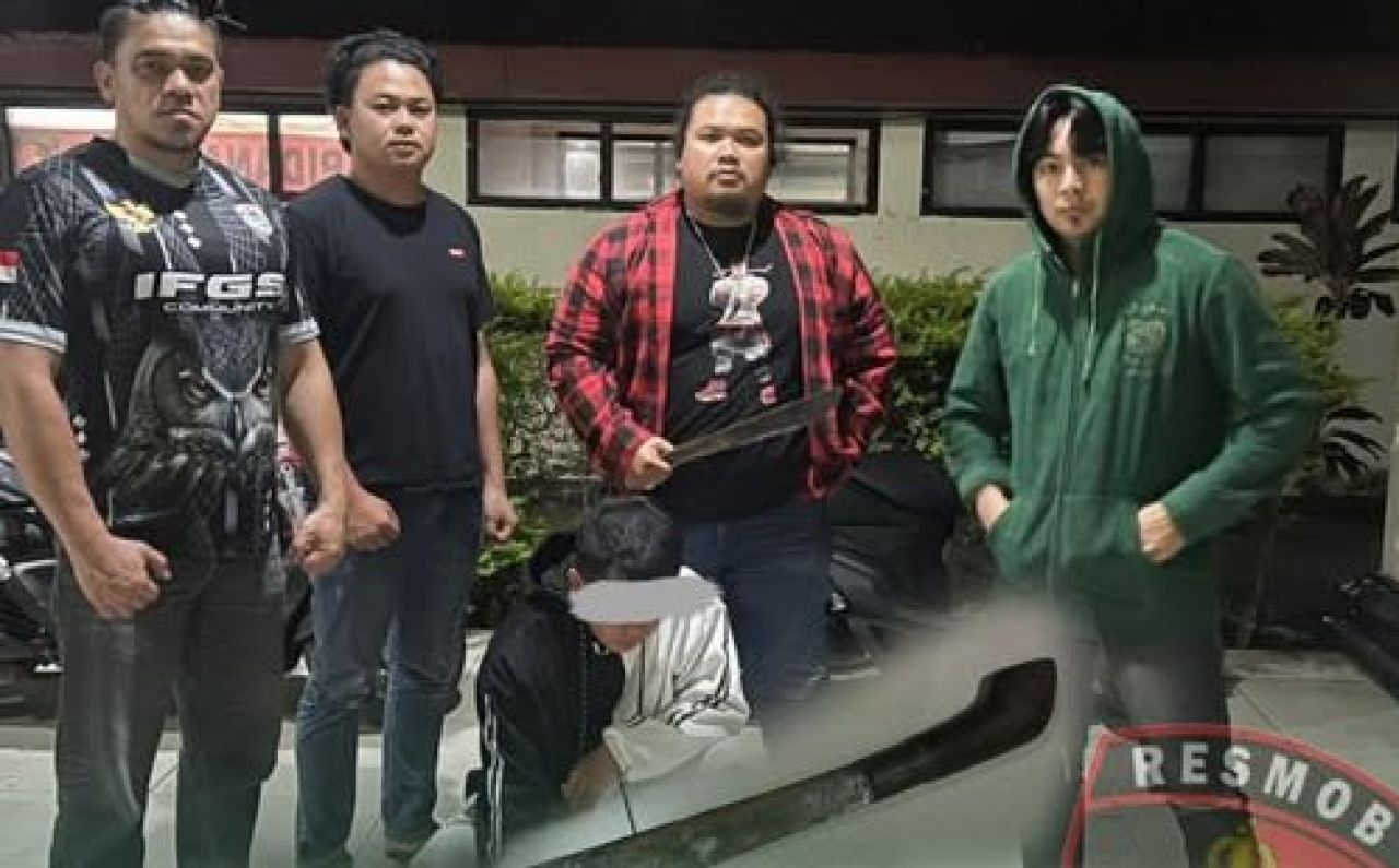 Pelaku yang diketahui berinisial IB