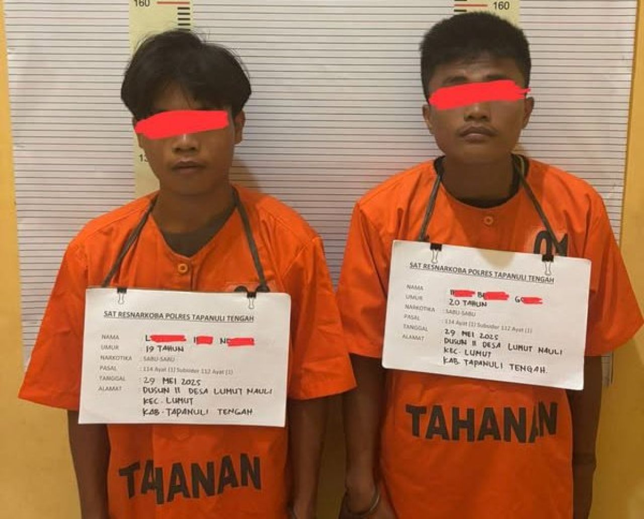 Dua pengedar sabu dari Pinangsori