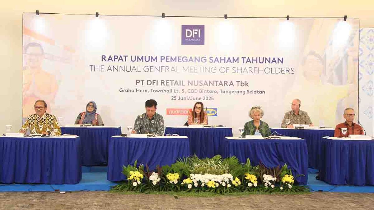 Rapat Umum Pemegang Saham Tahunan (RUPST) PT DFI Retail Nusantara Tbk