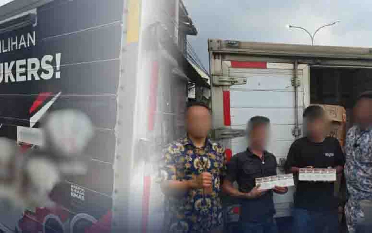 Penyelundupan rokok ilegal bernilai rp2,5 miliar