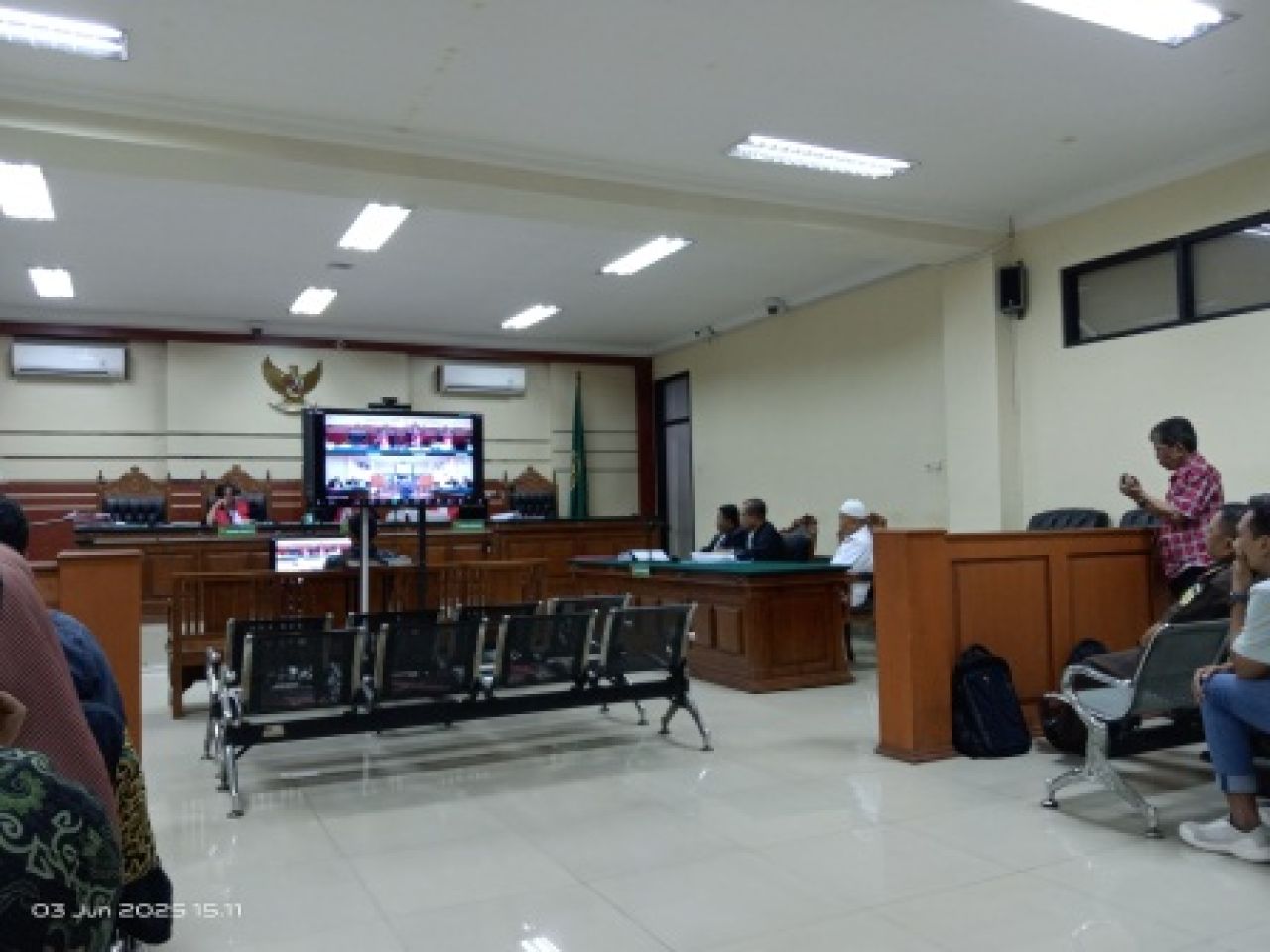 Sidang Suwadi Sulton dengan agenda keterangan Ahli