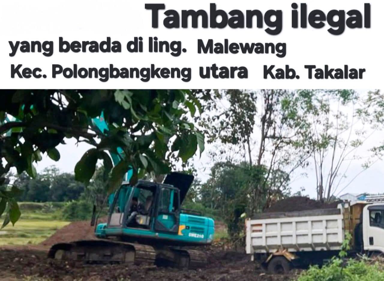 Tambang galian c di Lingkungan Malewan