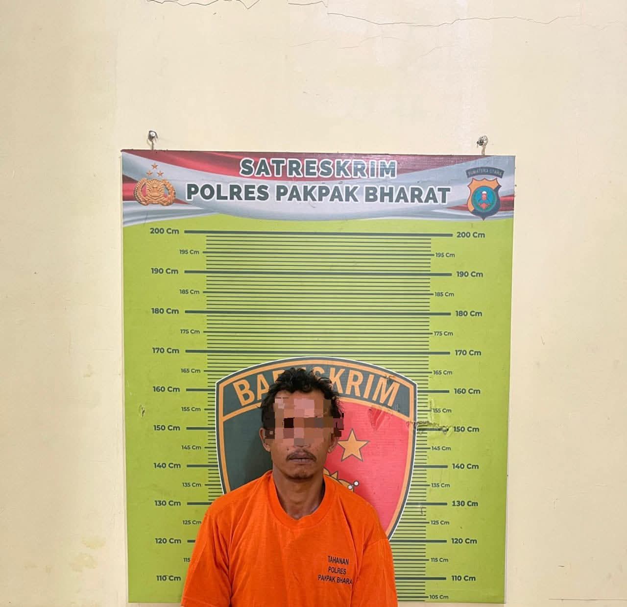 Pelaku inisial TS