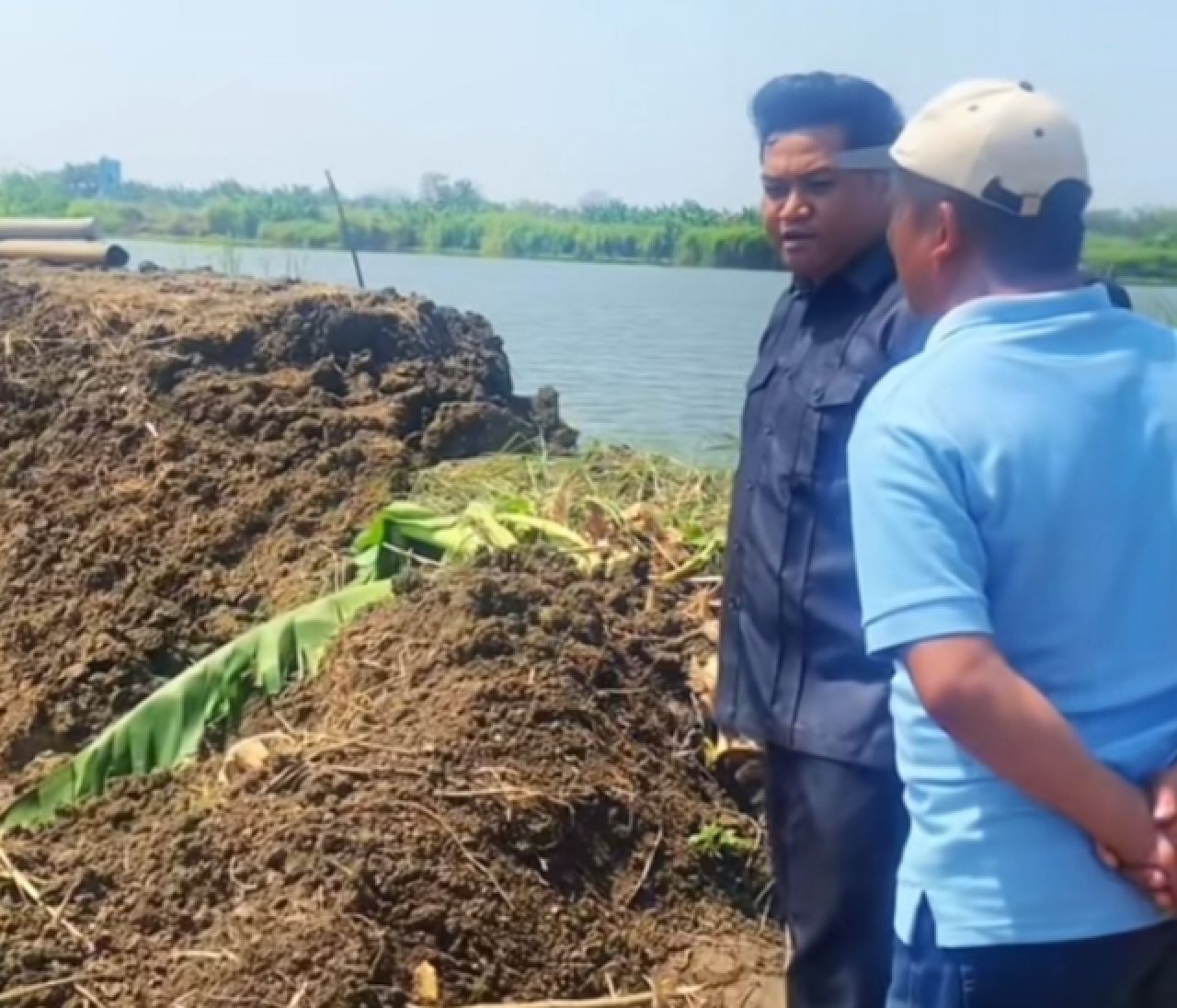 M. Syahrul Munir saat sidak di lokasi tambang