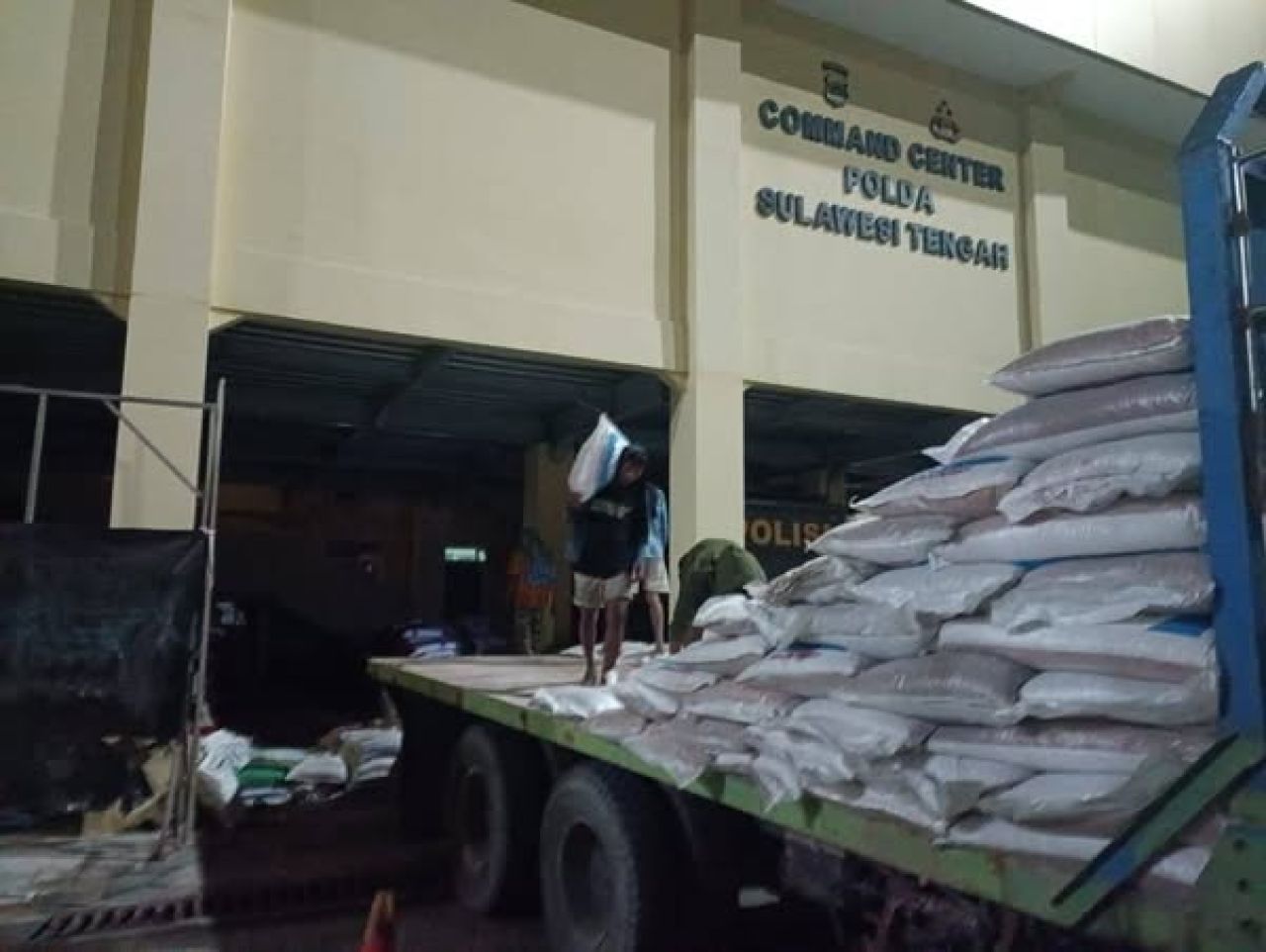 Pupuk ilegal yang disita Polda Sulawesi Tengah