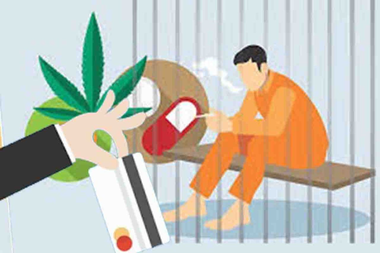 Ilustrasi suami ditahan kasus narkoba