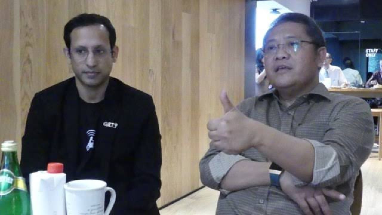 Nadiem Makarim dan Rudiantara
