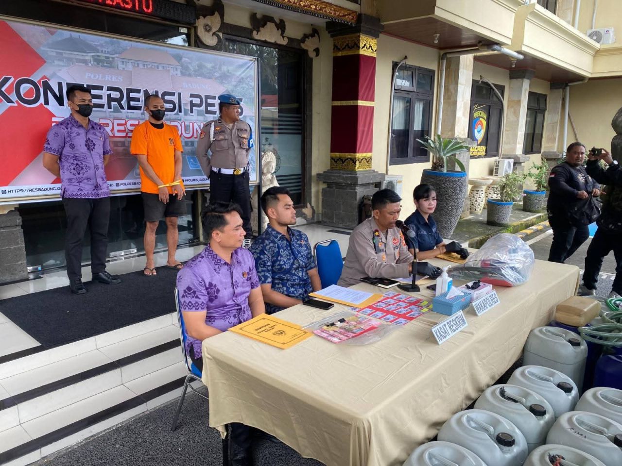 Konpers kasus penyelewengan Pertalite