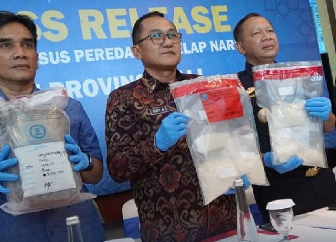 Konpers pengungkapan kasus narkoba