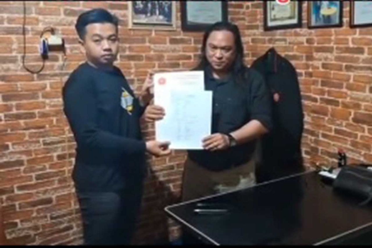Wahyu Budianto saat beri Kuasa kepada Dodik Firmansyah
