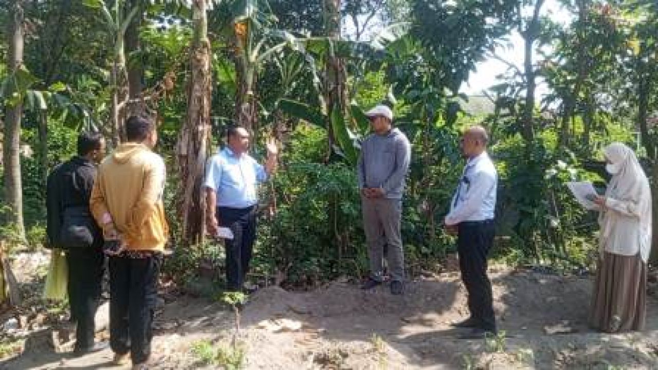 Sidang Pemeriksaan Setempat oleh Majelis Hakim Pengadilan Negeri Kabupaten Kediri.