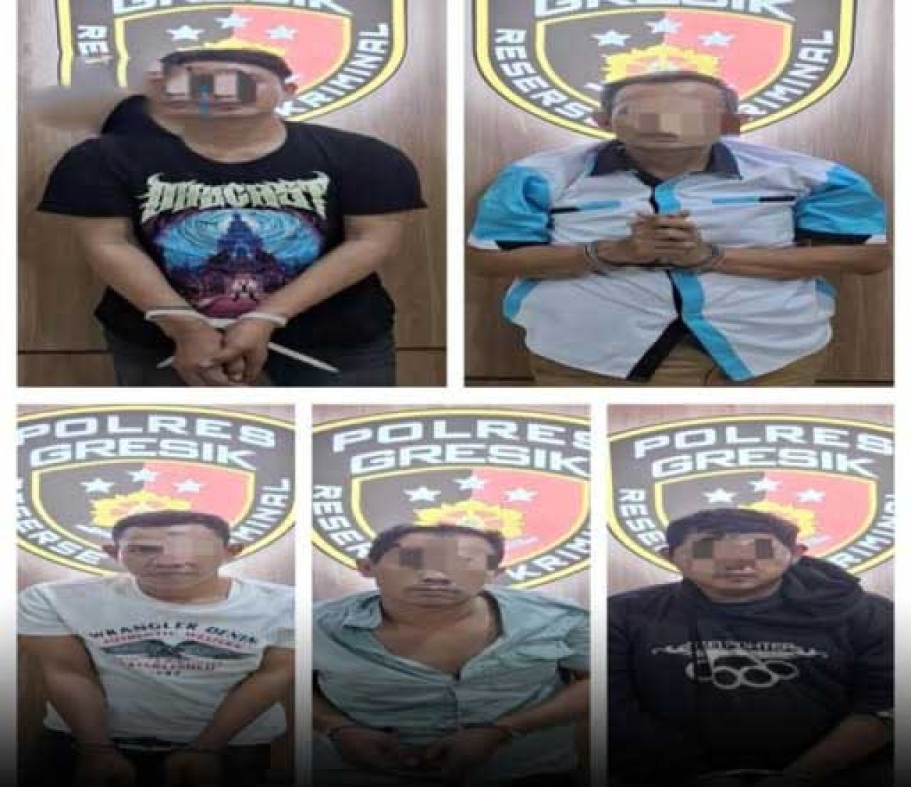 5 pelaku ganjal ATM di Gresik