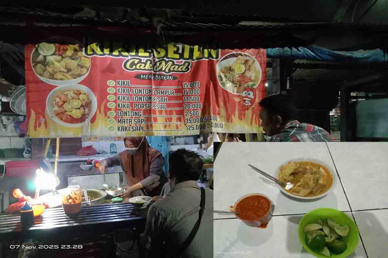 Suasana Kikil Setan Cak Mad