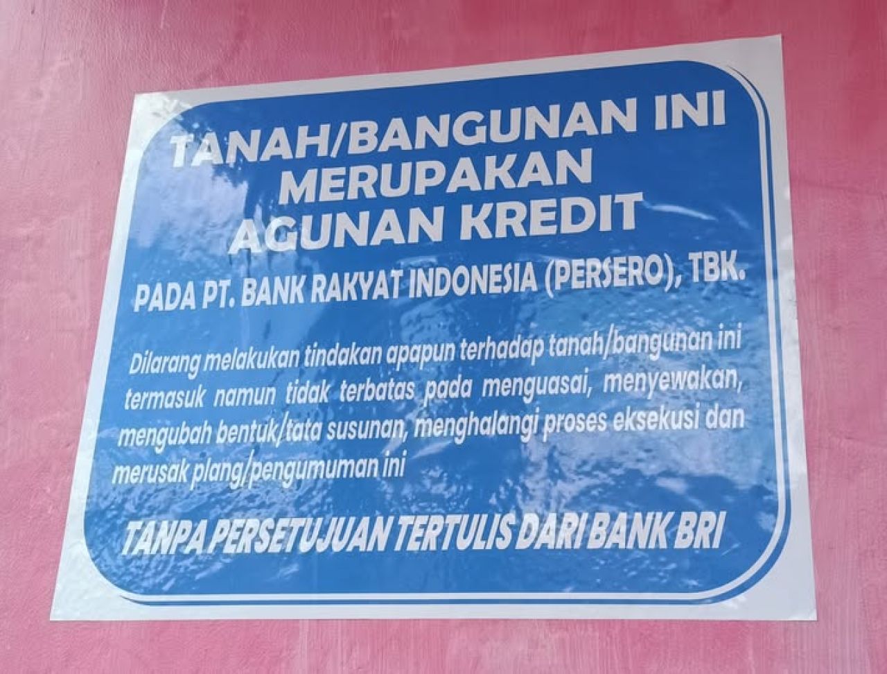 Stiker kredit macet