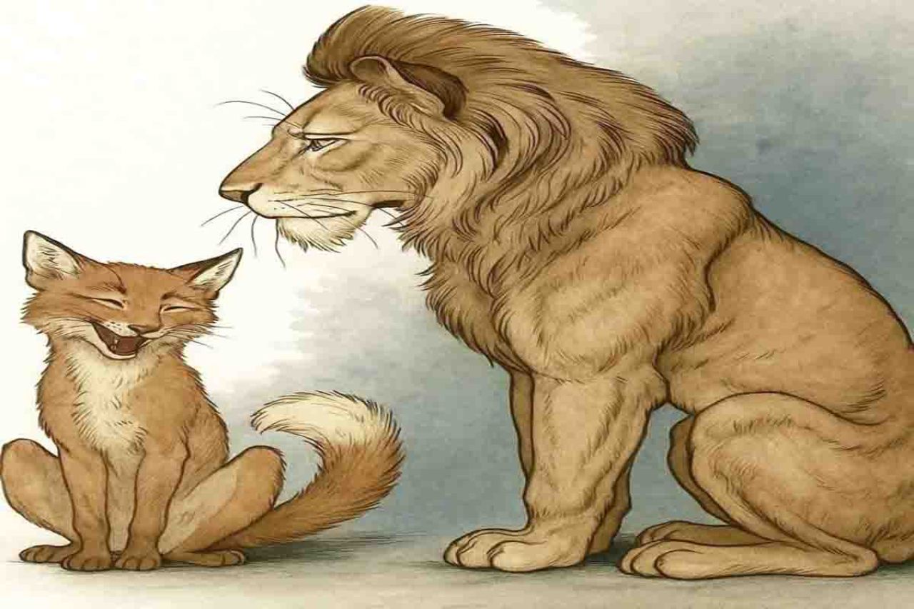 Rubah dan Singa