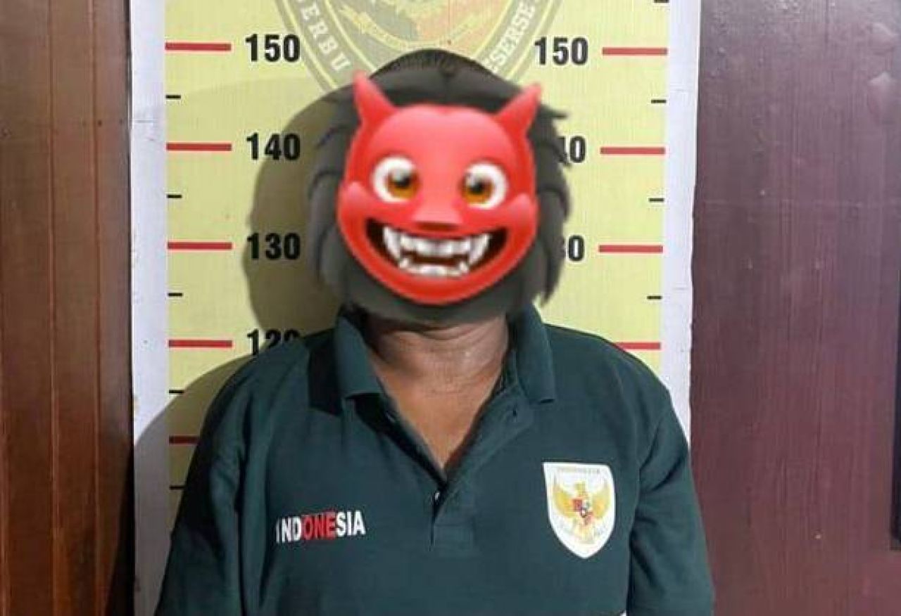 Pelaku berinisial R