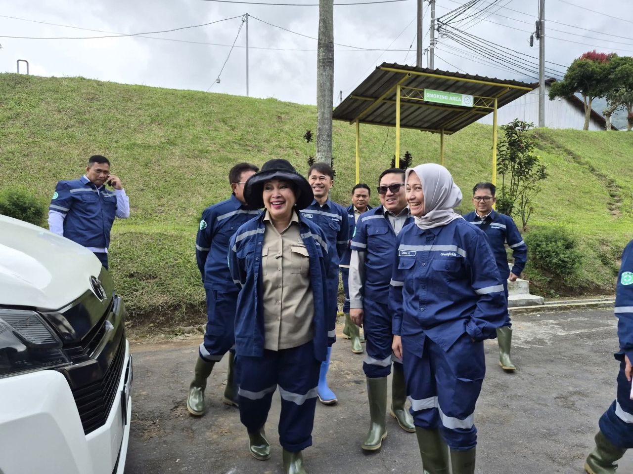 Kunjungan Ketua Komisi IV dan Kementan ke PT Greenfields Dairy Indonesia