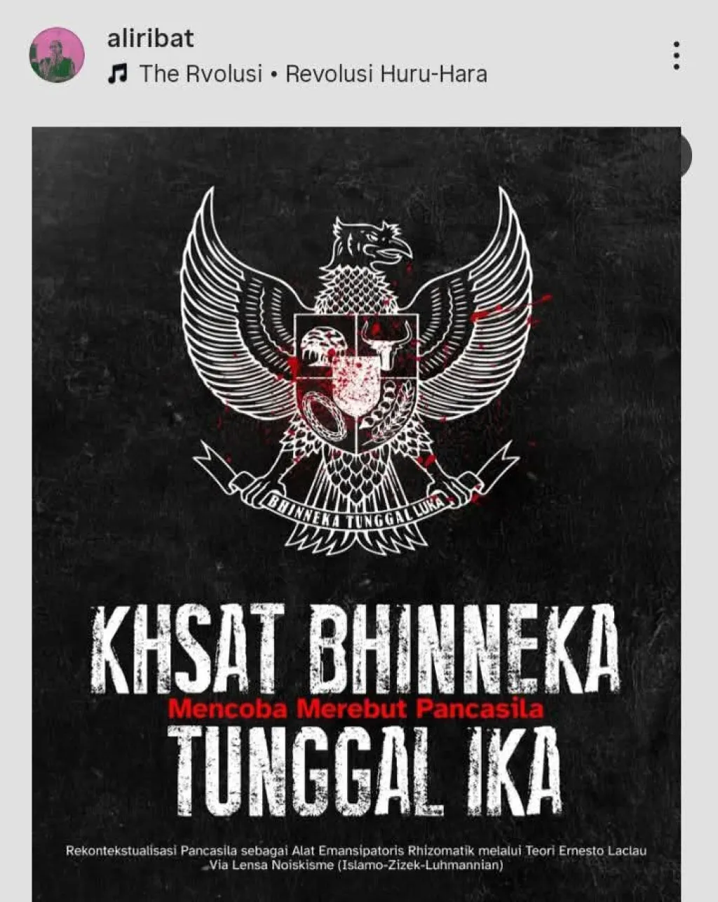 Ali Ribat Rahmatulloh Jadi Terdakwa Penghinaan Lambang Garuda Pancasila