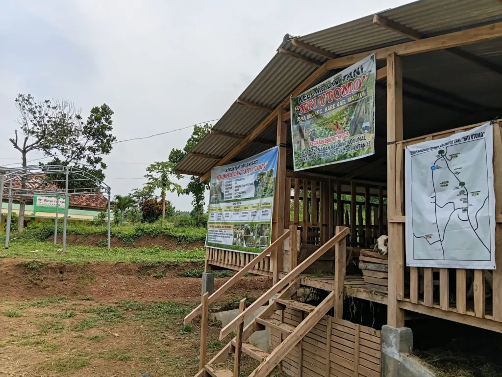 Poktan Niti Utomo Desa Bolo Madiun Siap Produksi Pupuk Organik Besutan UPPO
