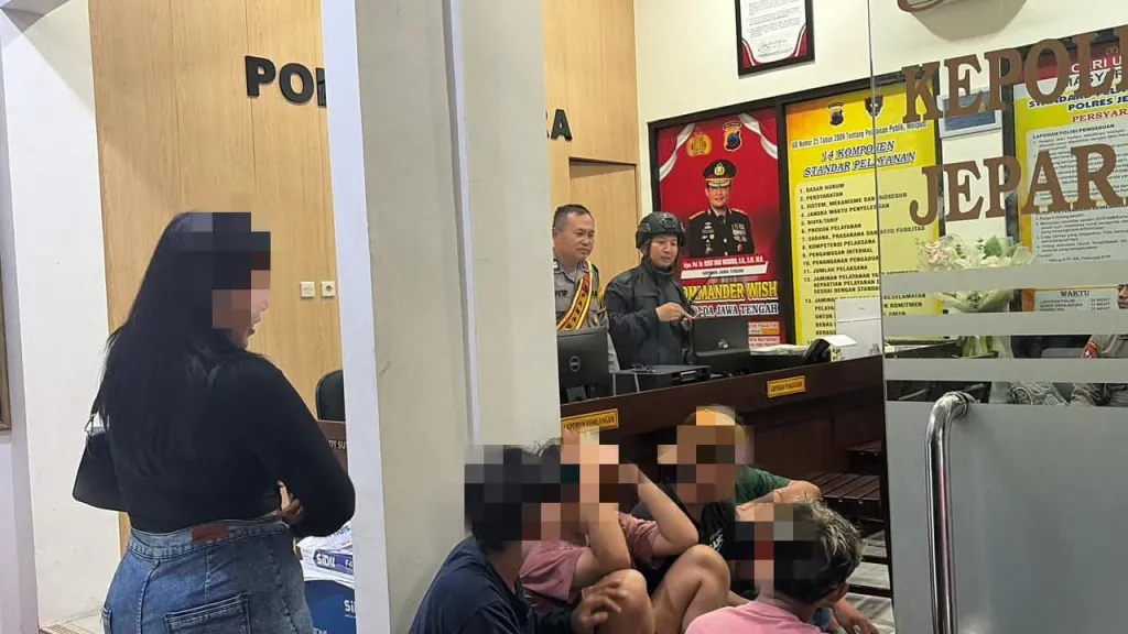 Belasan Remaja Ditangkap Tim Siraju Polres Jepara Saat Pesta Miras