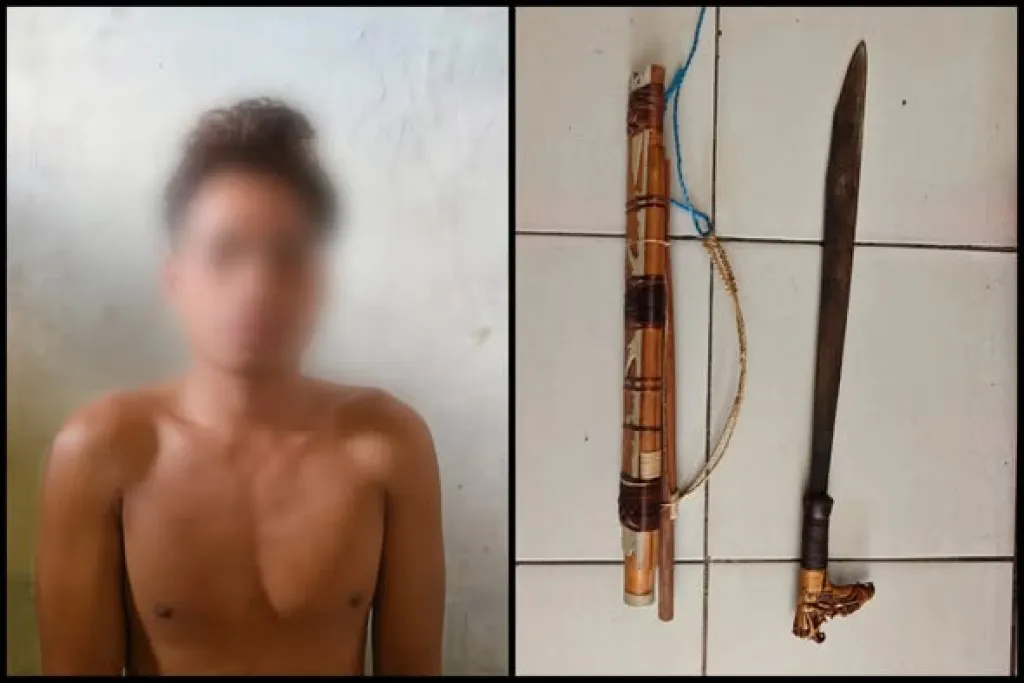 Tim Gabungan Polres Murung Raya Tangkap Pembunuh Di Desa Olung Siron