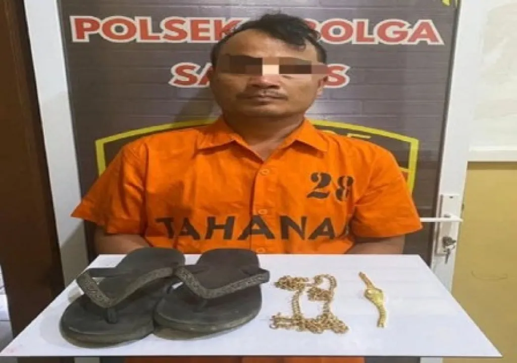 Pencuri di Kelurahan Pancuran Pinang Ditangkap Polsek Sibolga Sambas