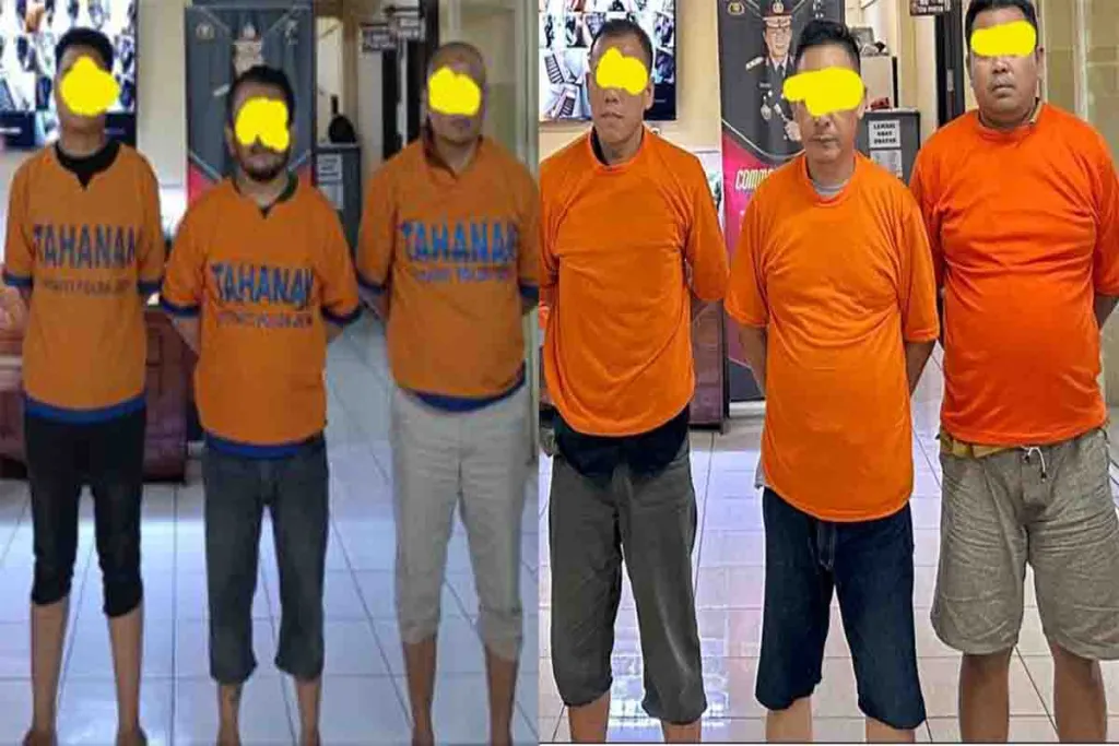 6 Debt Collector di Sidoarjo Sekap dan Peras Warga Mojokerto