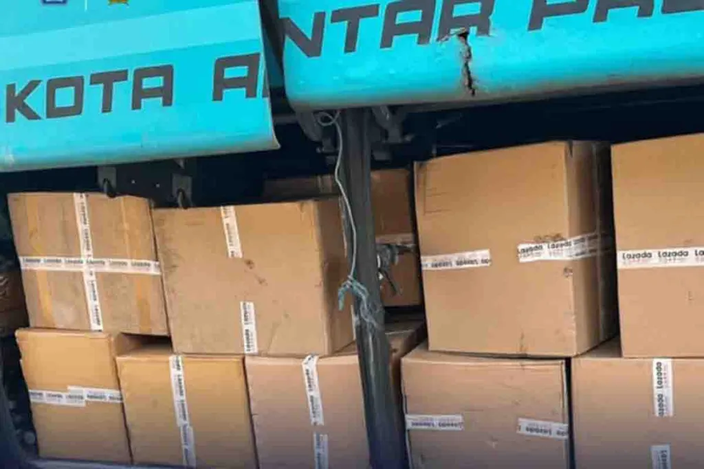 Bea Cukai Jateng DIY Amankan Bus AKAP Pengangkut 48 Karton Rokok Ilegal