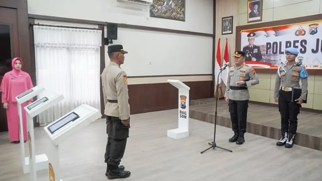 Polres Jombang Gelar Sertijab Wakapolres dan Kasat Lantas