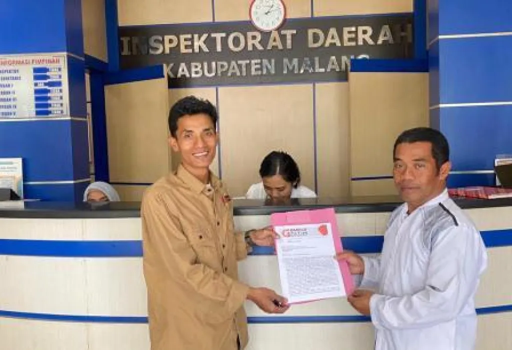 Dugaan Pelanggaran 3 Paket Pengadaan Pupuk Dilaporkan ke Inspektorat Malang