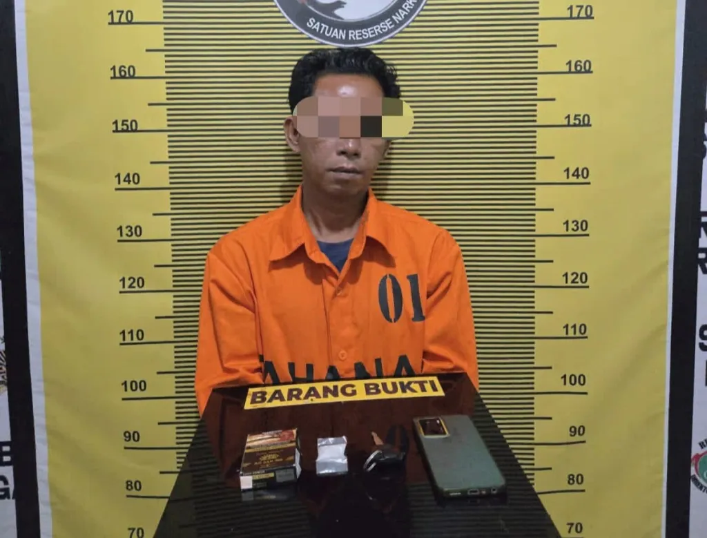 Satresnarkoba Polres Sibolga Tangkap Nelayan Pembawa 5,07 Gram Sabu
