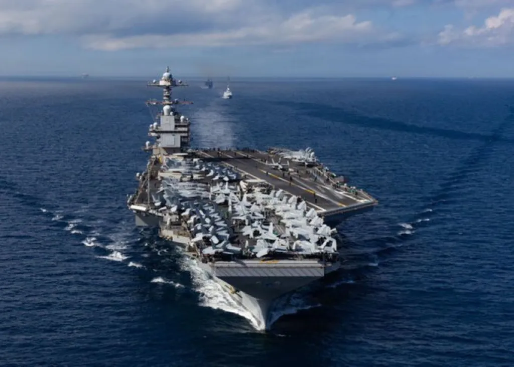 Kapal USS Gerald R Ford Menghilang, Siapkan Serangan ke Iran