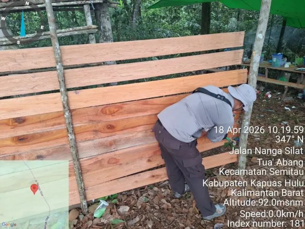 Polsek Semitau Bongkar Arena Sabung Ayam di Desa Sekedau Tanpa Pelaku