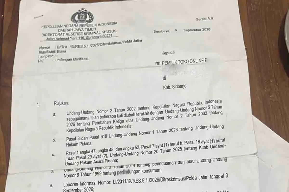 Cuma Jual Pakan Burung Eceran, Pedagang Kecil Dipanggil Polda Jawa Timur