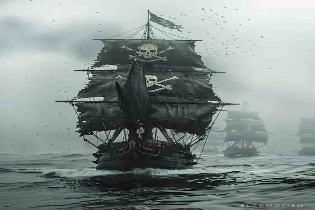 Sejarah Jolly Roger, Bendera Bajak Laut