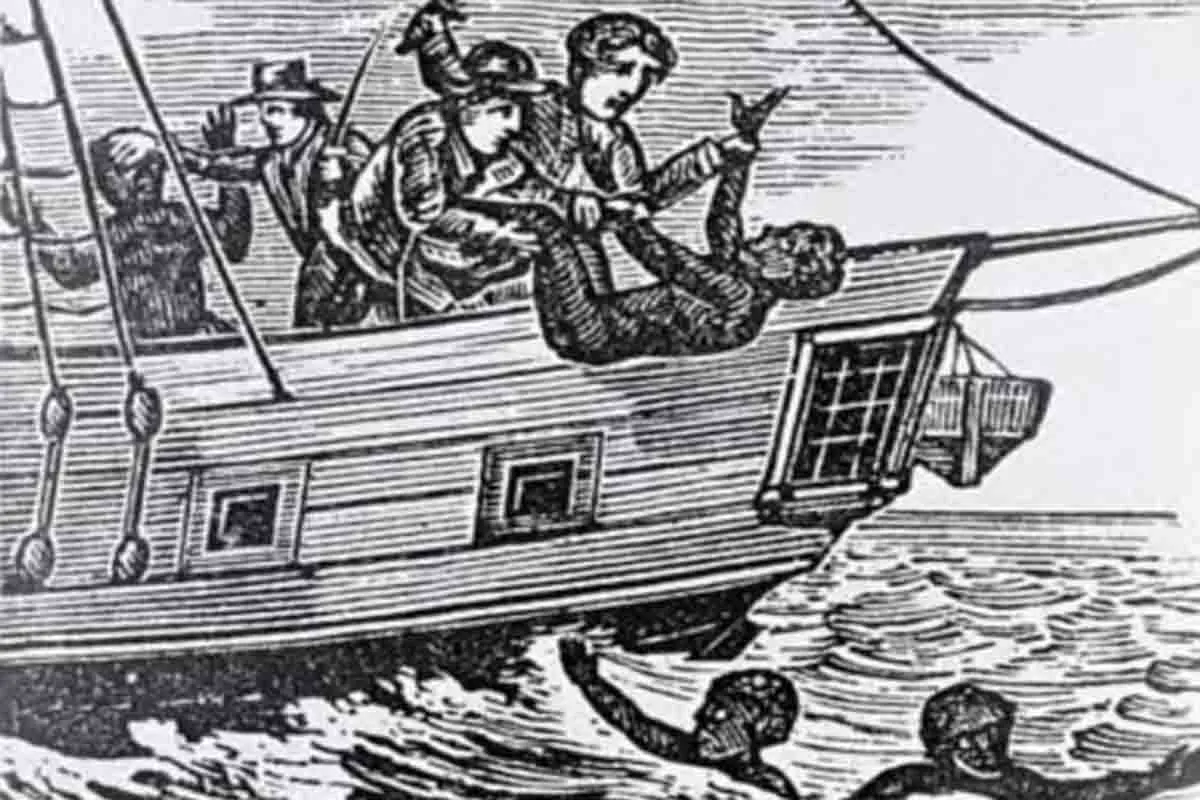 Kapal Budak Inggris Zong Lempar 132 Orang Afrika ke Laut