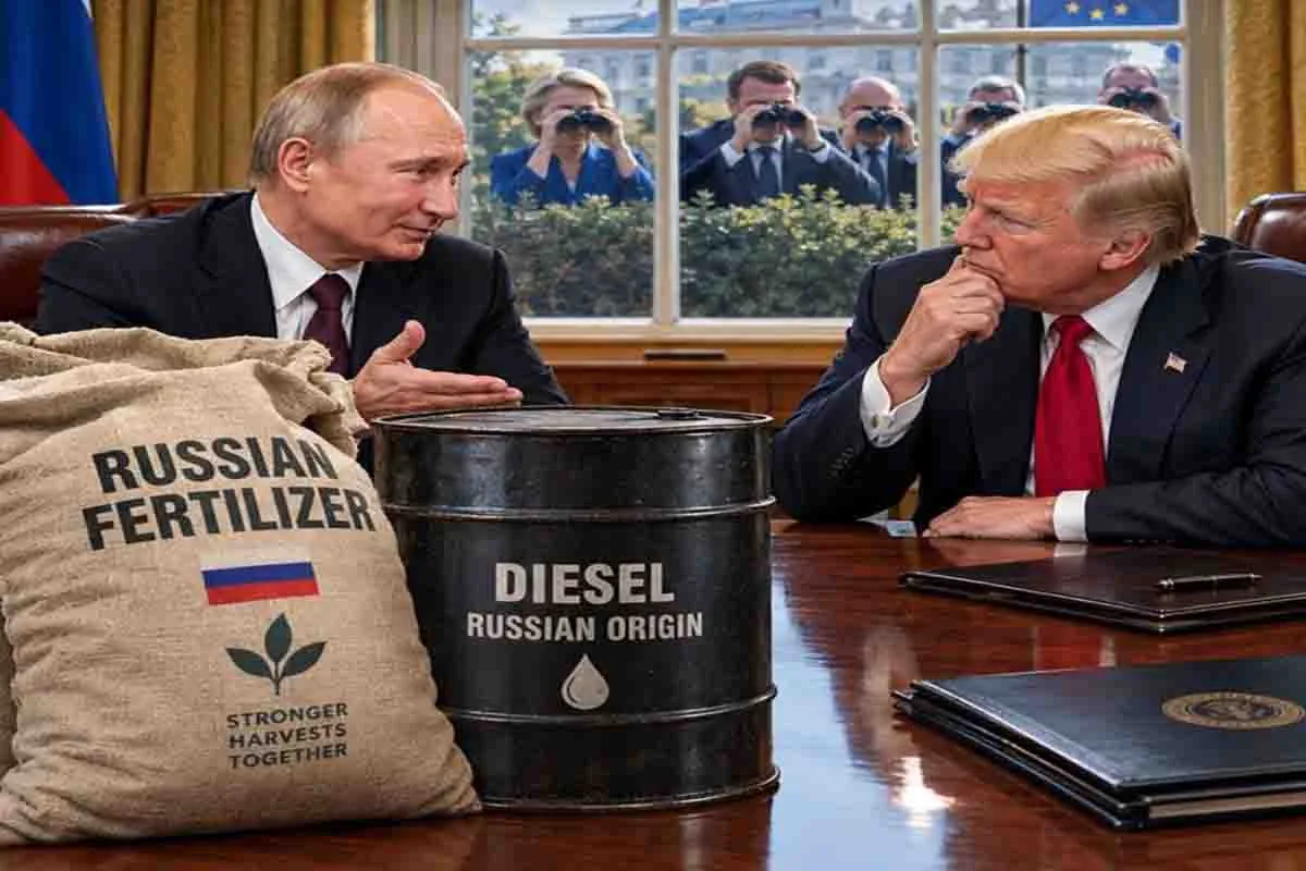 Vladimir Putin Tawarkan Pupuk kepada Petani Amerika Serikat