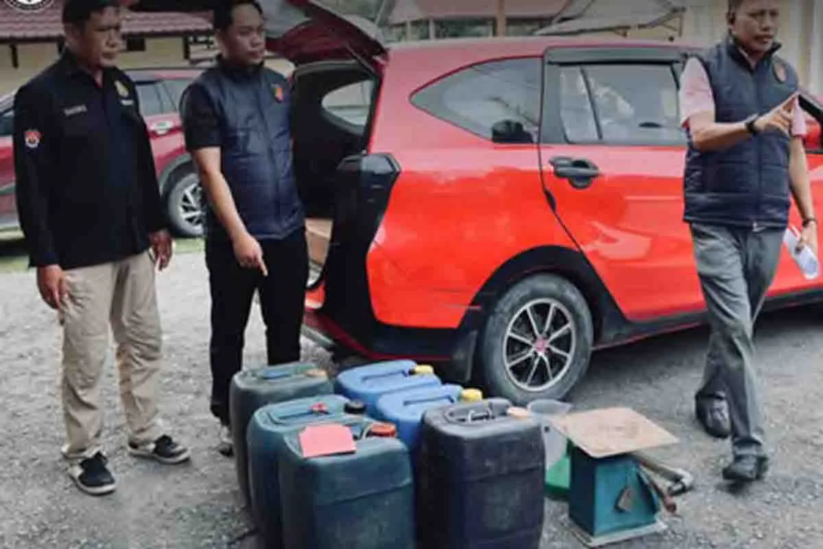 Polres Sambas Ungkap Kasus Penyalahgunaan Pertalite di Desa Kartiasa