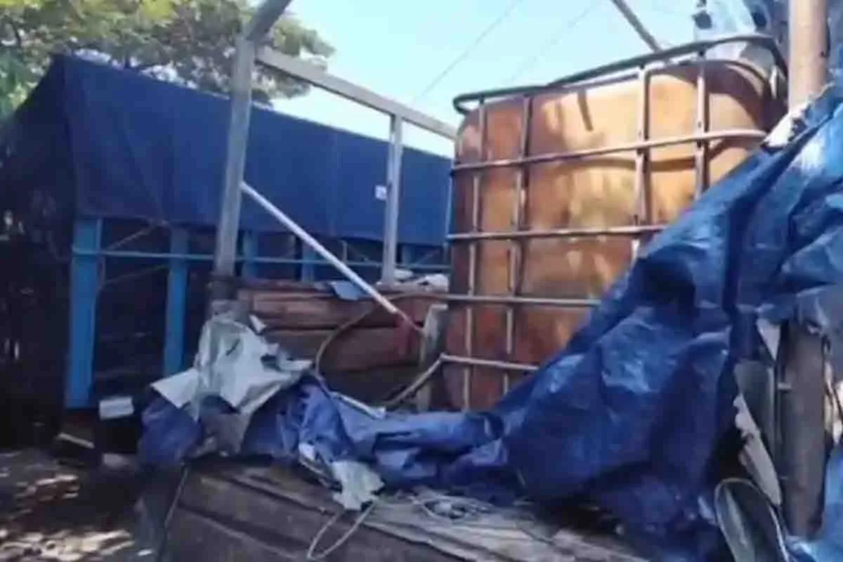 Ribuan Liter Solar Bersubsidi Ditimbun di Gudang Desa Genuksari Nganjuk