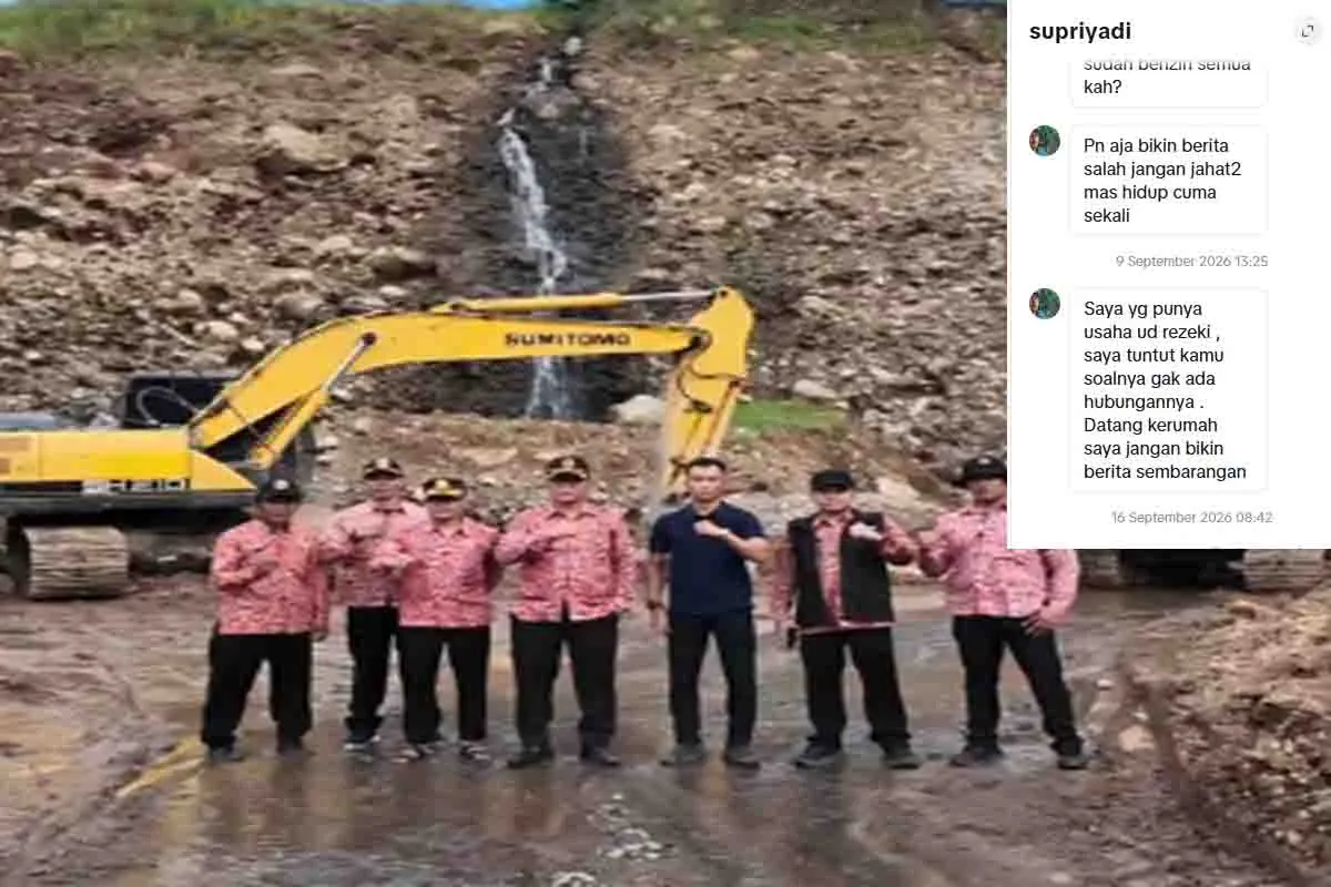 Media Lintasperkoro Diancam Dituntut karena Beritakan Tambang di Desa Lolawang Mojokerto