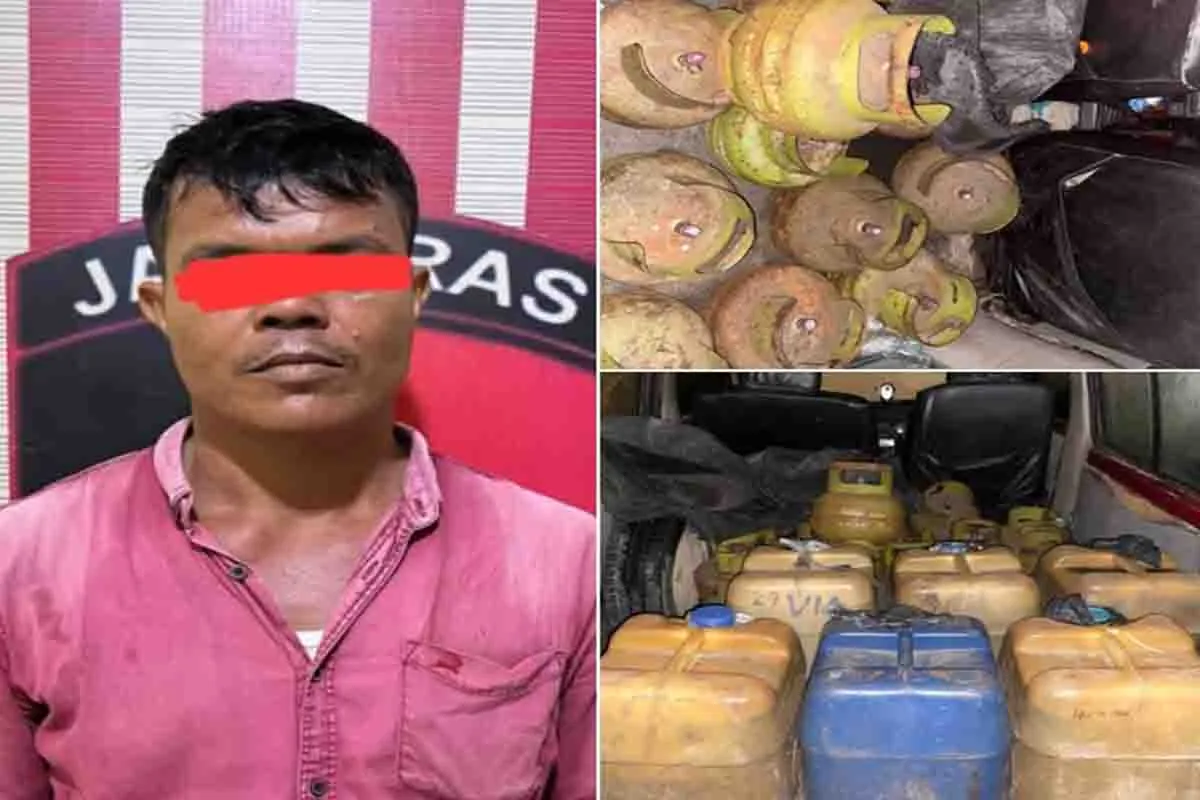 Polres Tapanuli Tengah Tangkap Pengangkut BBM di Pandan