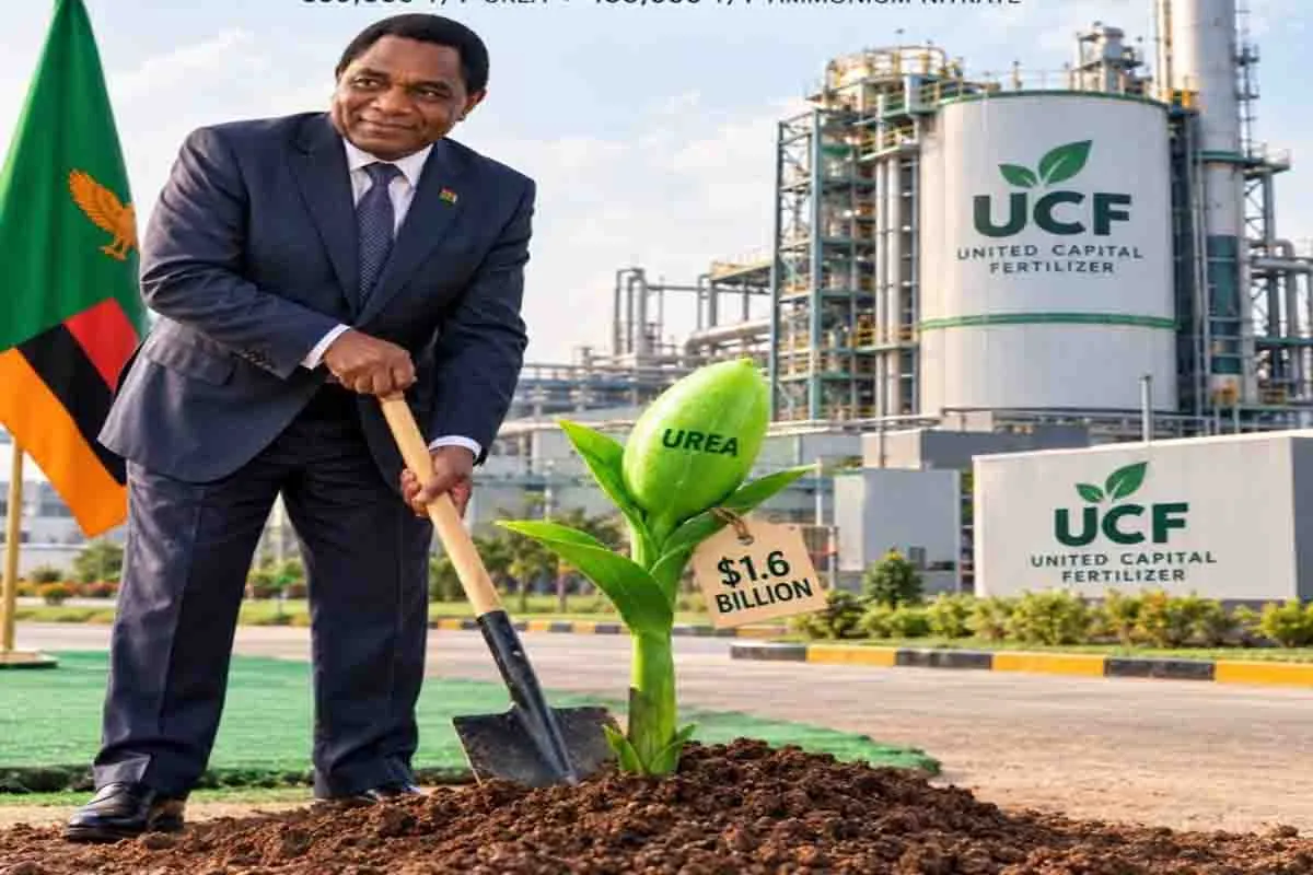 United Capital Fertilizer Bangun Pabrik Pupuk di Zambia