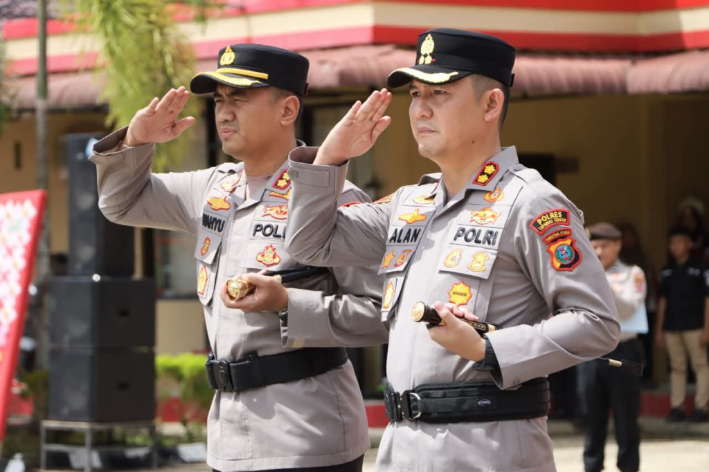 AKBP Wahyu Endrajaya dan AKBP Muhammad Alan Haikel