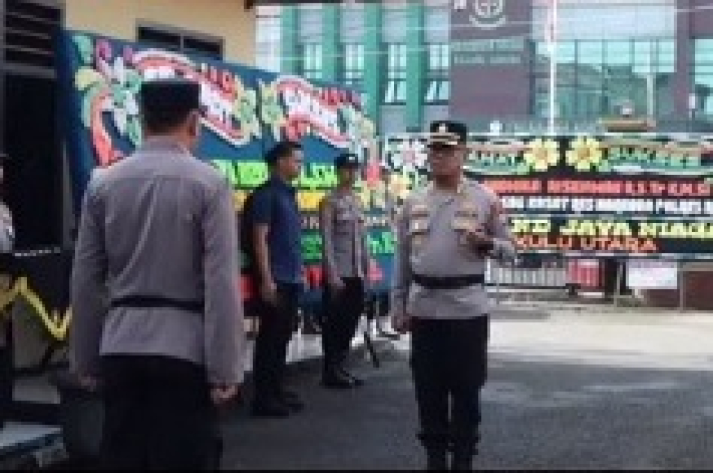 Pelantikan Wakapolres Rejang Lebong dan sejumlah pejabat utama