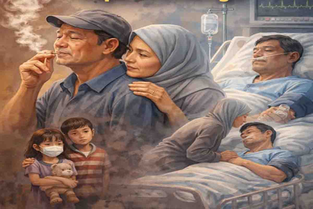 Keluarga merokok