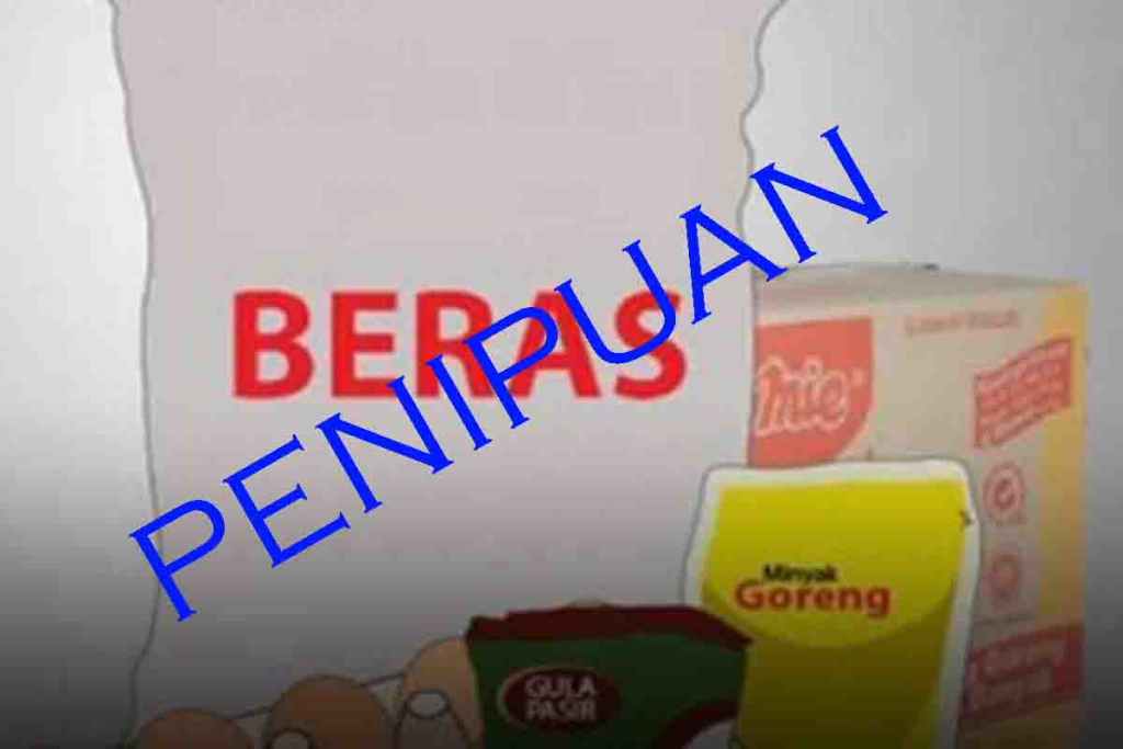 Penipuan jual beli sembako